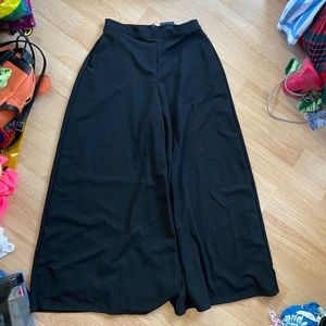 La Femme En Noir Black Widow Palazzo Pants Size XL